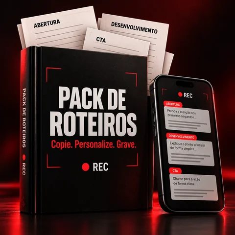 Mockup do Pack de Roteiros